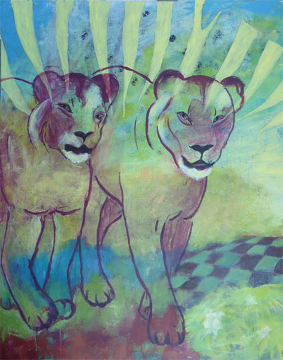 Løver 80x100